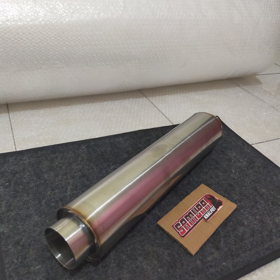 Resonator knalpot mobil Inlet 2,5 inch Resonator BMW Resonator Mercy