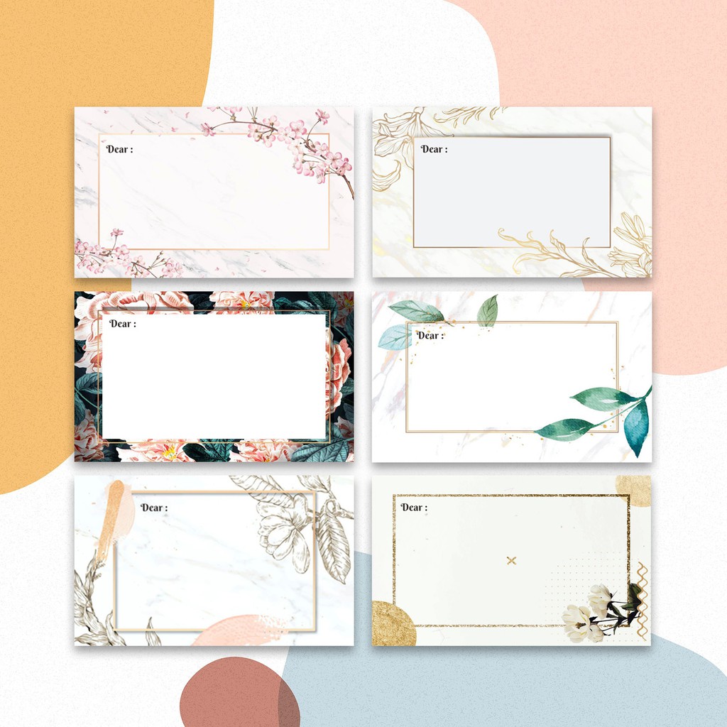 Kartu Ucapan | Blank Card | Kartu Ucapan Custom