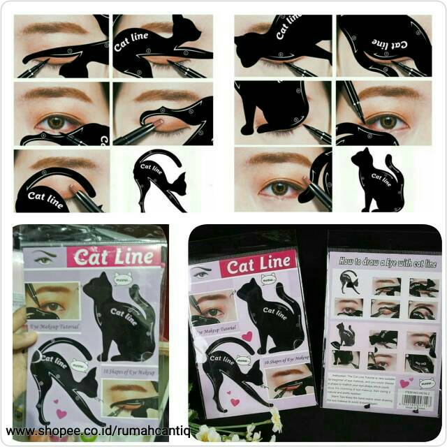 CATLINE CETAKAN 2IN1 EYELINER &amp; EYESHADOW