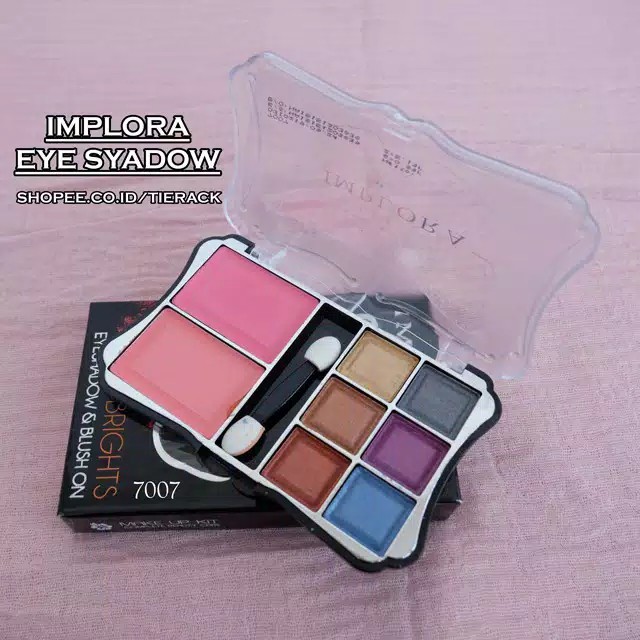 IMPLORA EYESHADOW &amp; BLUSH ON PALETTE