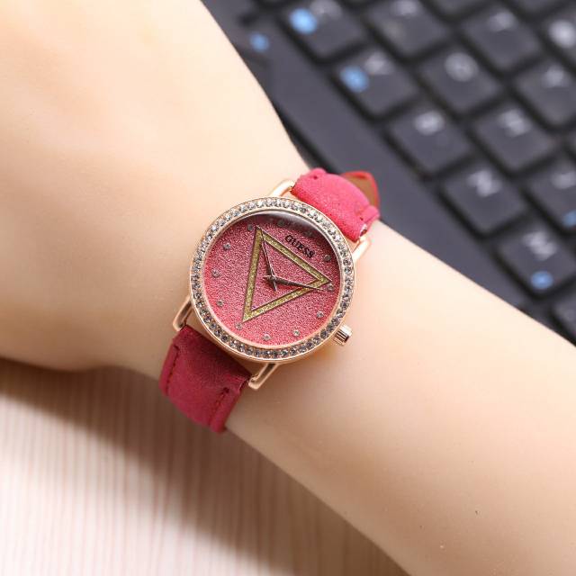 Jam Tangan Wanita Guess Tali Kulit