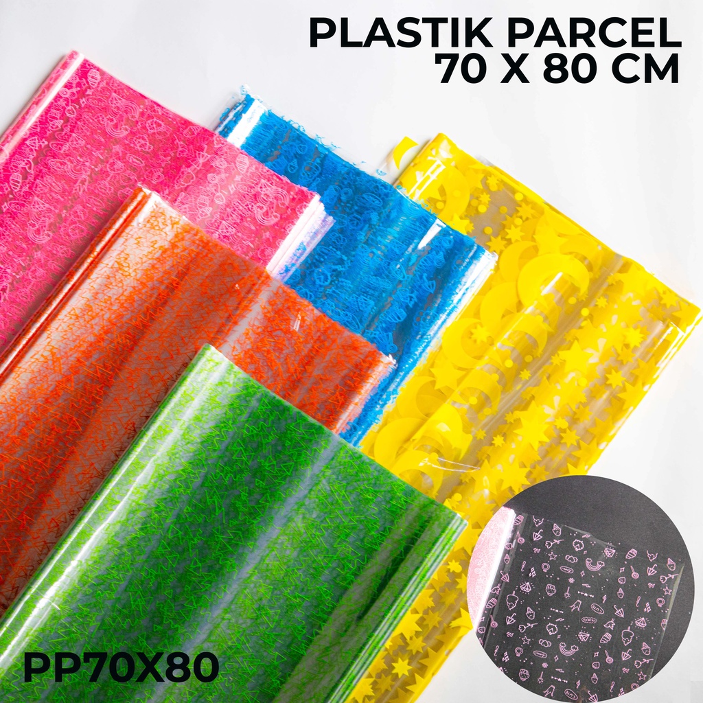 

Plastik Parcel 70 x 80 cm 1 Pak isi 10 / Plastik Bingkisan / PP70X80