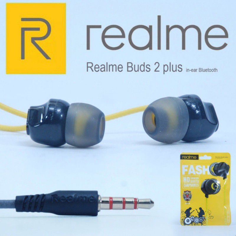 Hf Handsfree Headset REALME BUDS 02 PLUS Hd Sound Quality Earphone