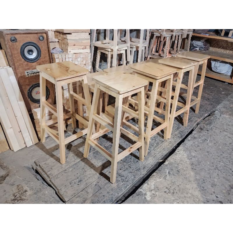 kursi bar cafe tinggi 75cm jatibelanda