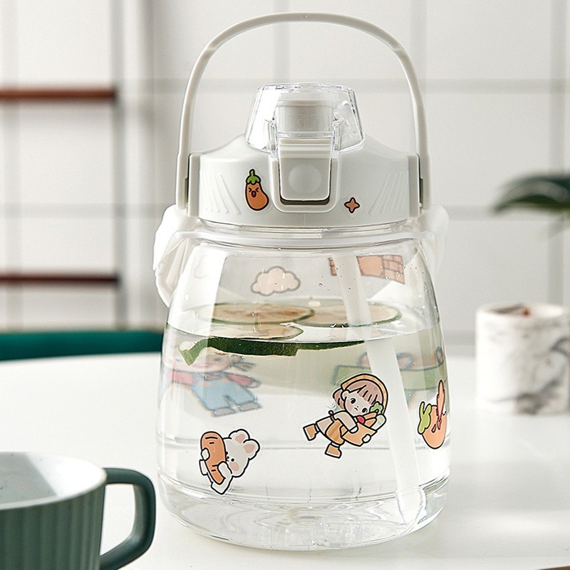 BOTOL MINUM ANAK BENING GEMOY 1,3 LITER FREE STICKER [SWEETSPACE]