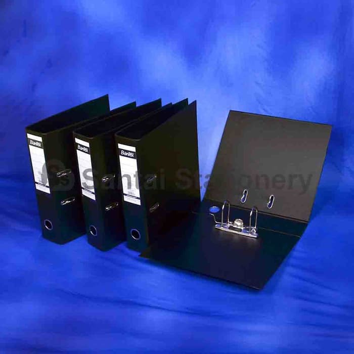 

Binder Loose Leaf - Binder Polos - Binder Plastik Binder File A4 7Cm Hitam Bantex 1450V 10 Produk