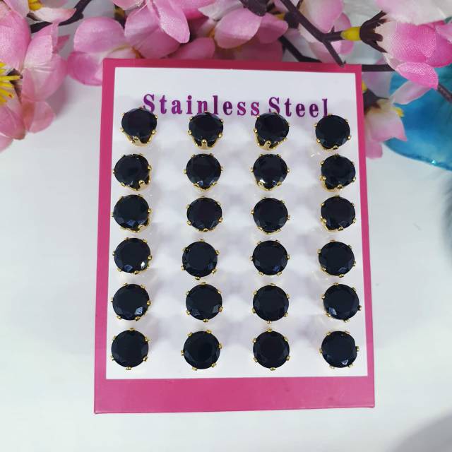 100%Giwang Titanium Anti karat selamanya