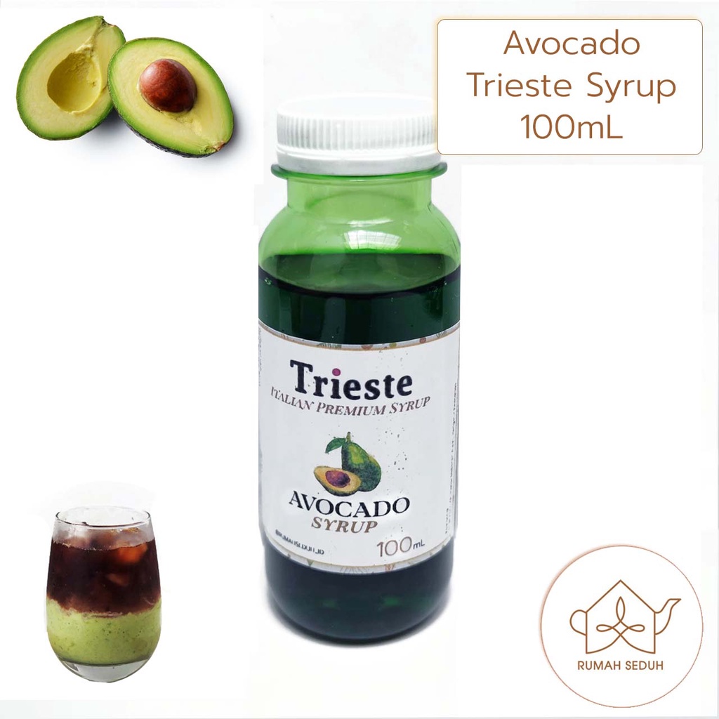 

100 mL Trieste Avocado Syrup - Sirup Buah Alpukat