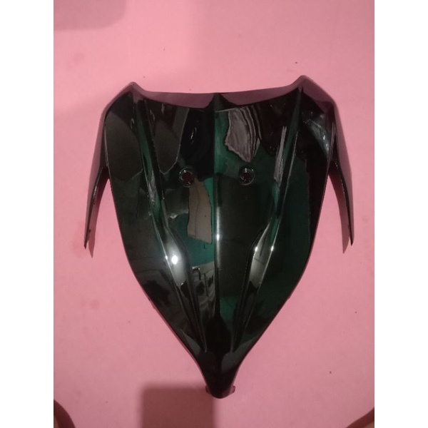 Cover lampu depan/tameng depan Vario 110 fi LED/Vario remot hitam