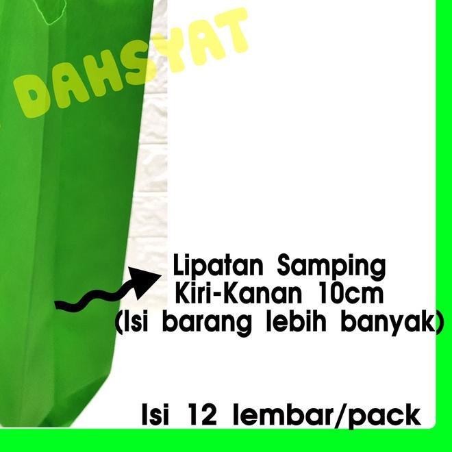 

Tas Spunbond Goodie Bag Non Wooven Handle Lipat Samping 38x45+10 (isi 12lembar/Lusin) Tas Sembako Besar PALING MURAH