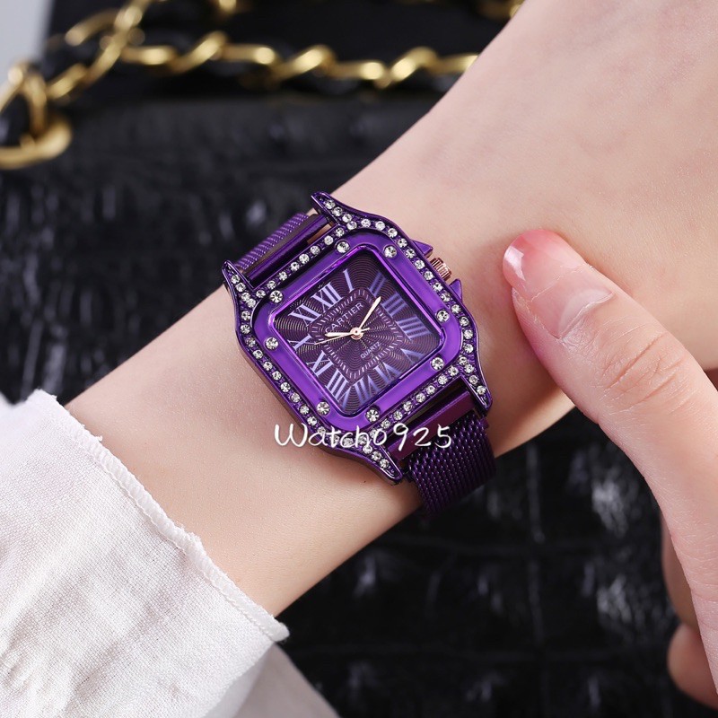 JAM TANGAN WANITA TOUCH PASIR MAGNET FASHION JAM TANGAN MURAH CEWEK  JAM TANGAN ANALOG IMPORT W126