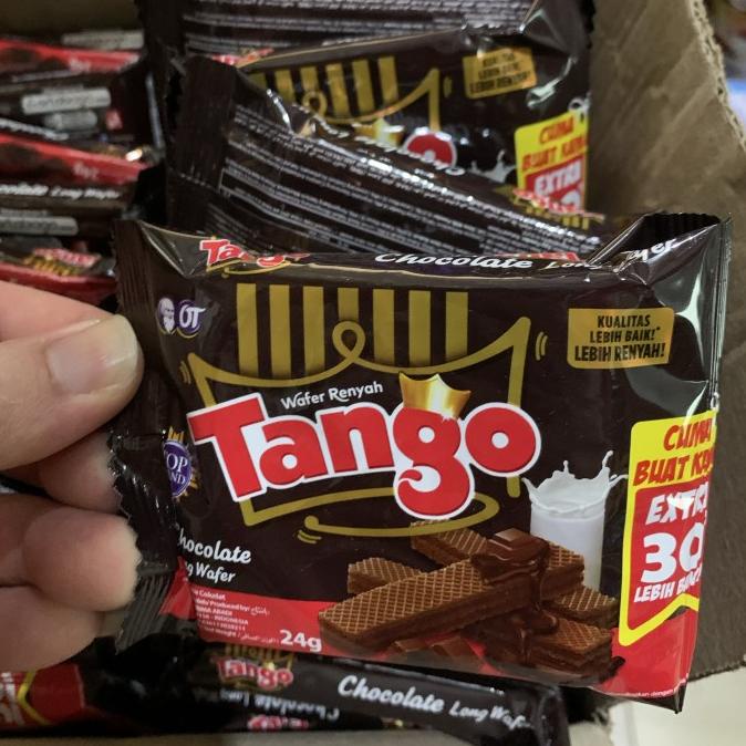 

Promo Awal tahun Tango Wafer Chocolate coklat 24gr 24 gr Eceran 1000 Renceng Promo Awal tahun