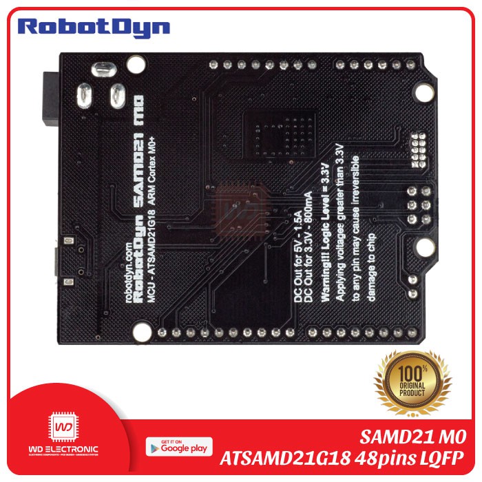 ROBOTDYN SAMD21 M0 ORIGINAL SAMD21 MCU