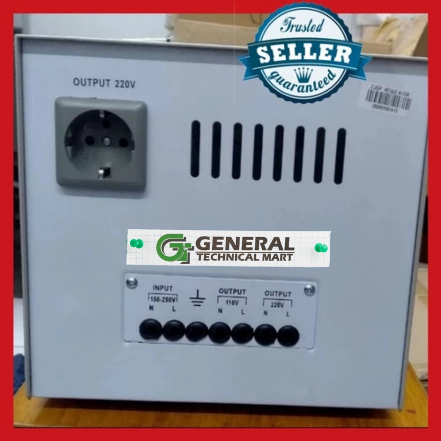 stabilizer listrik 2000 watt matsunaga-2000 VA Matsunaga plus kabel