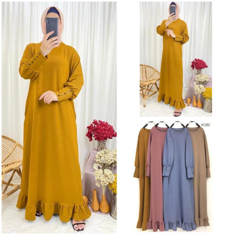 Baju gamis wanita polos