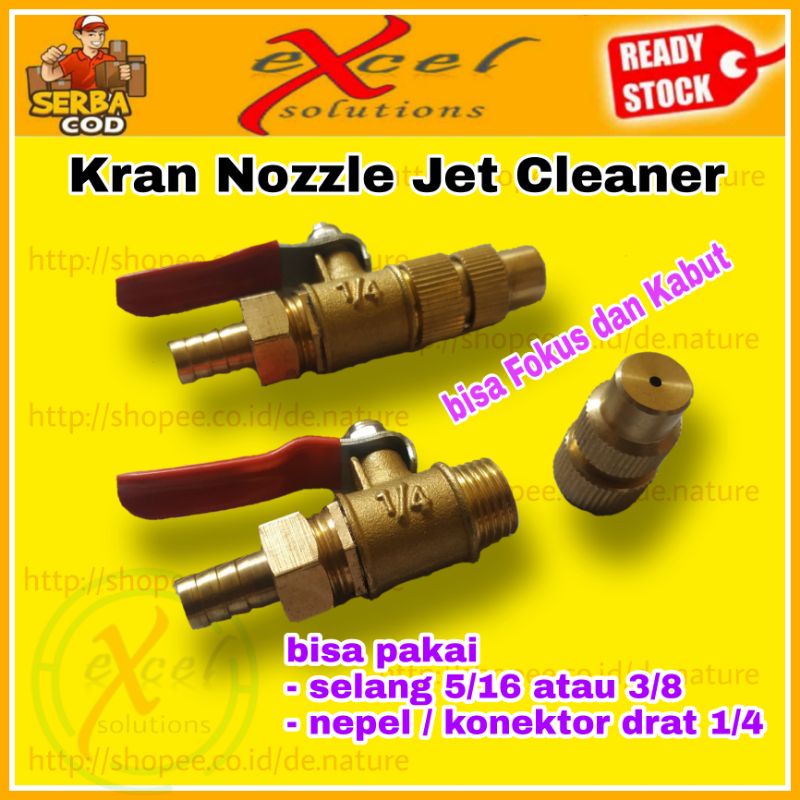 kran nozzle spuyer nosel cuci AC