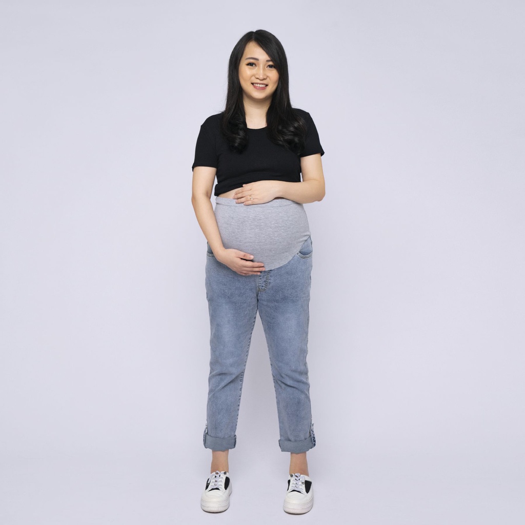 VIERLIN - Jeans 5758 - maternity jeans boyfriend  / jeans hamil