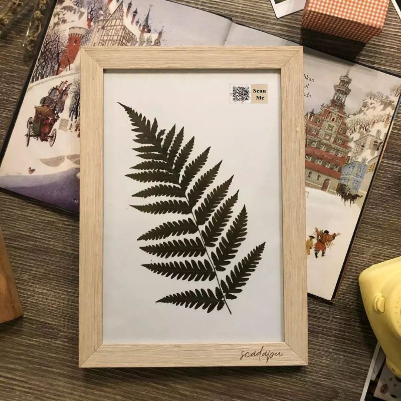 [Gonnici] Limited Pressed Flowers Frame - Hiasan/Dekorasi Dinding Aesthetic