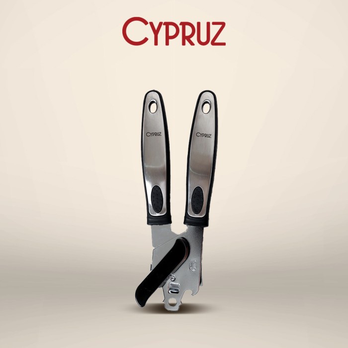 Cypruz Tool Rubber Touch Hitam: Bukaan KALENG