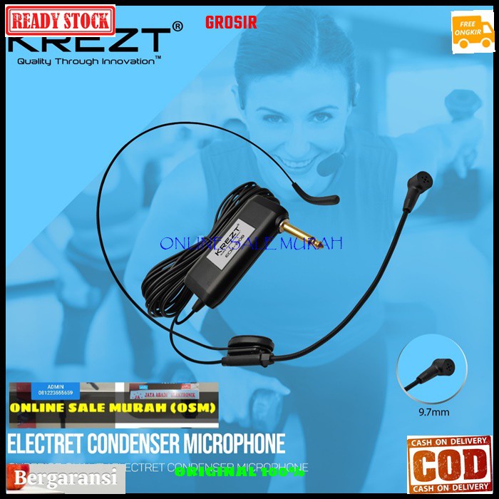 G31 Mik mic headset kabel 10meter condesor bando pro GE31 original 100% karaoke mikrophone microphone audio sound vokal vocal professional panggung dj studio Jepit Kancing kerah baju Clip sensitif aux emas klip G31  BISA DIGUNAKAN SEGALA JENIS AUDIO  GARA