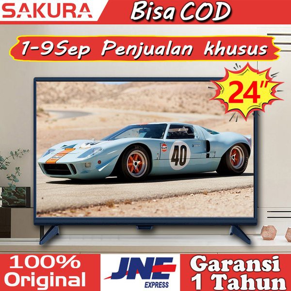 Penawaranspesial Sakura TV LED 24 inch tv murah HD Televisi Model TCLG-S24F Diskon