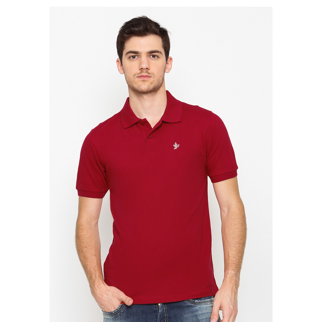  Osella  Baju Pria Polo  Shirt Polos  Red Shopee Indonesia