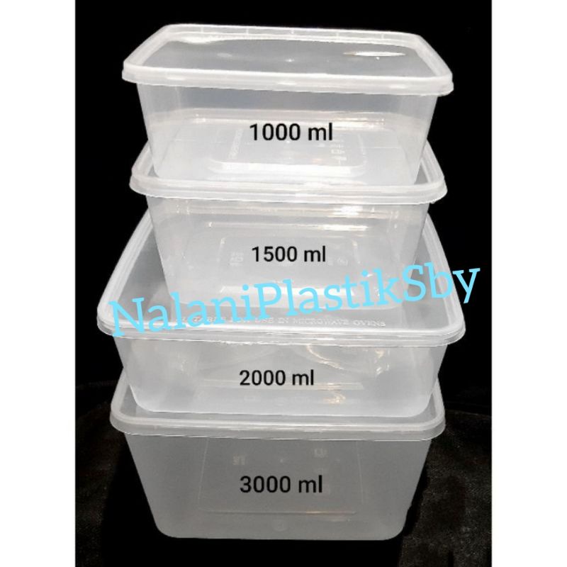 THINWALL VICTORY SQ 1000ML,1500ML,2000ML,3000ML(1PACK ISI 25PCS)