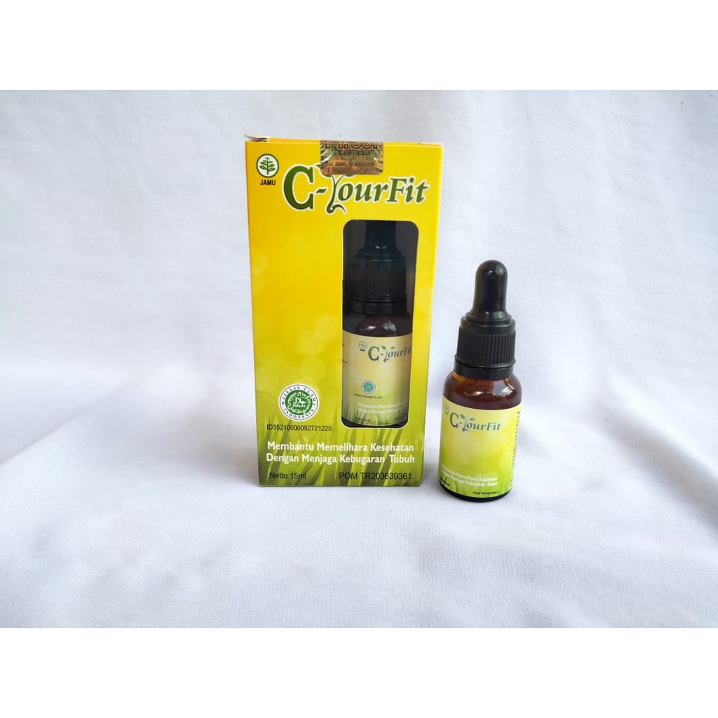 C-YourFit Obat tetes herbal bermanfaat baik bagi kebugaran tubuh C-YourFit 100% asli