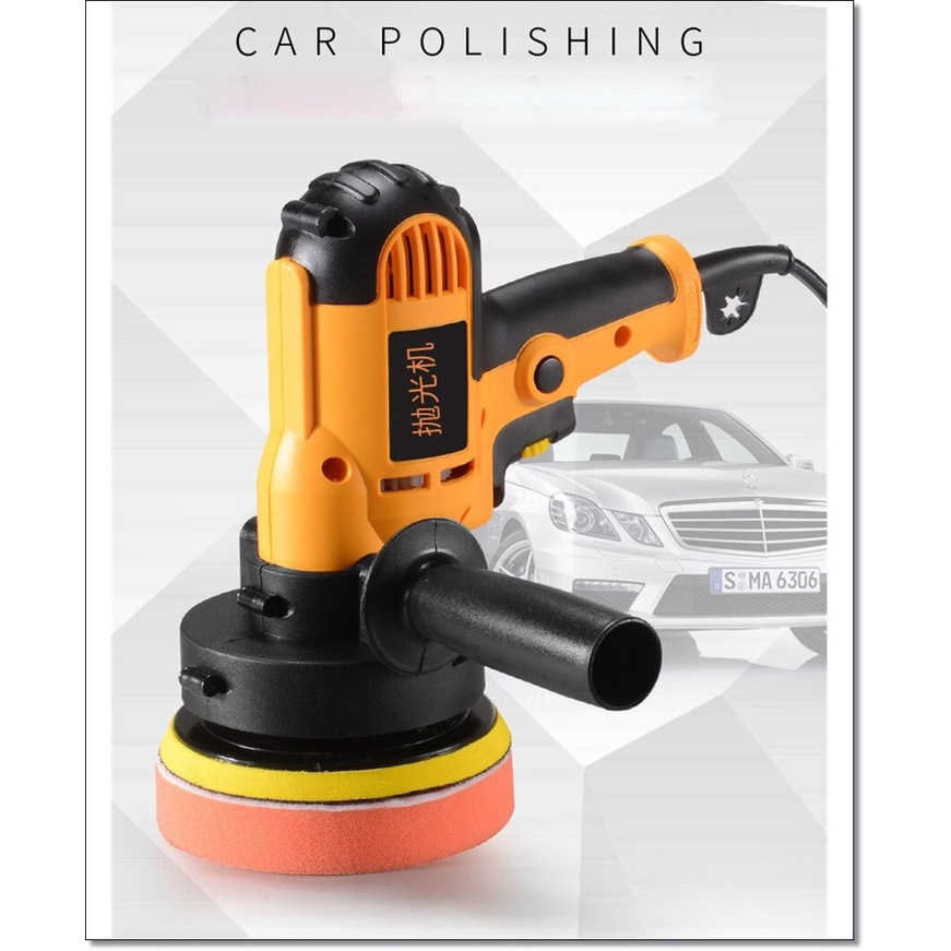 Mesin Poles Body Mobil Adjustable Speed 220V 700W HILDA Car Polisher Waxing Machine