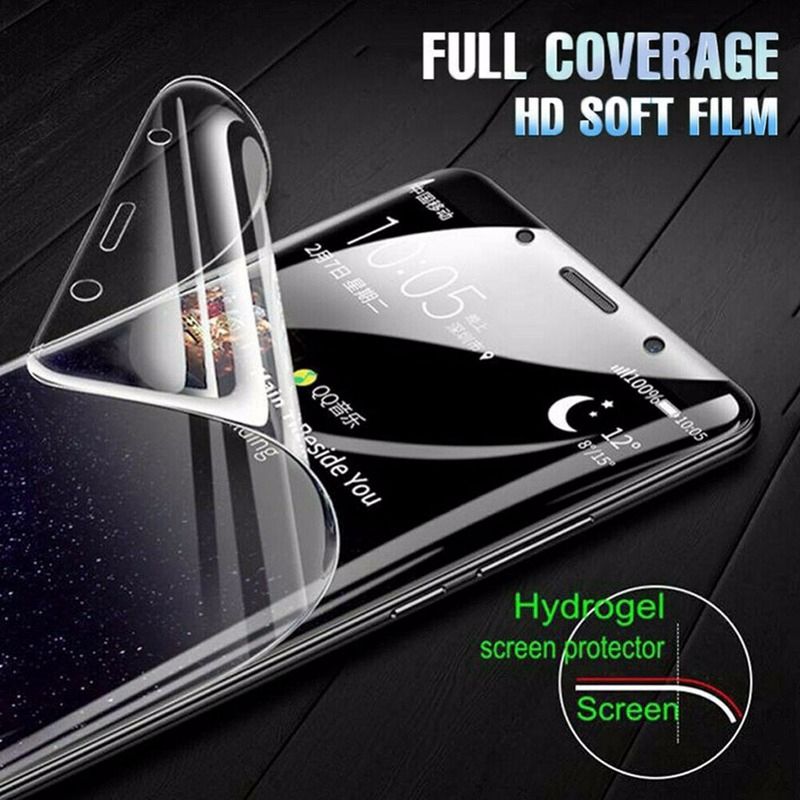 Soft Hydrogel Film Huawei P40 P30 P20 Lite Mate 40 30 20 10 Pro Anti-fingerprint TPU Full Screen Protector