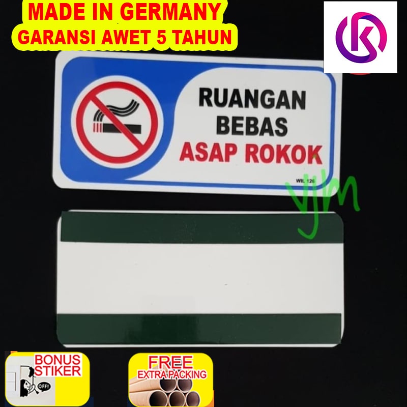 

Terlaris Plat Acrylic RUANG BEBAS ASAP ROKOK (20x95cm)