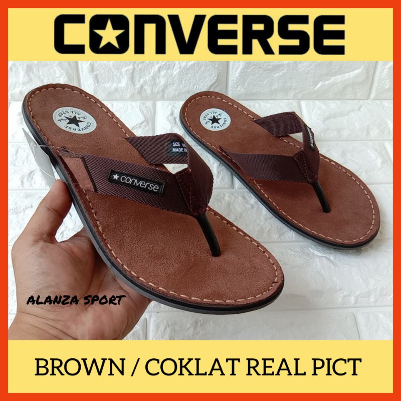SANDAL JEPIT PRIA CONVERSE ALL STAR / SANDAL DISTRO COWOK PROMO / SENDAL KASUAL LAKI-LAKI TERLARIS