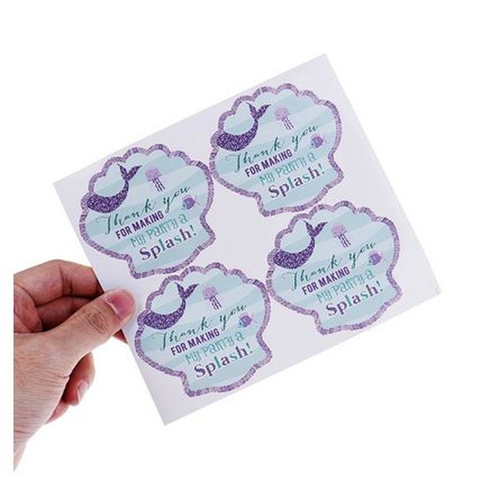 Paper Tags Sticker HAPPY BIRTHDAY - For Making My Party (1sheet/4pcs)