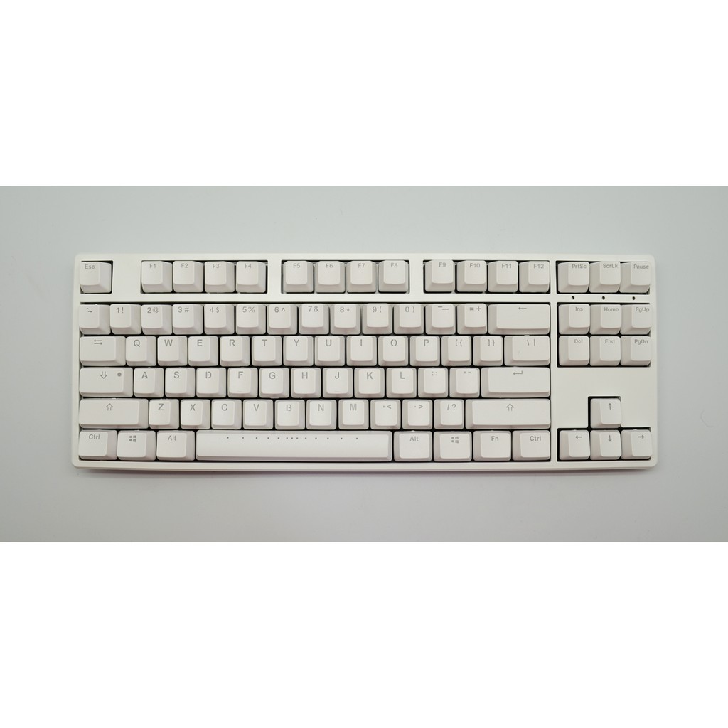 Ducky One white Case TKL Double Shot ABS - Mechanical Gaming Keyboard