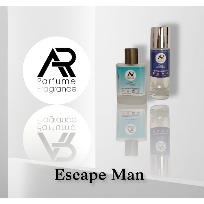 ARparfum - ESCAPE MAN - BEST SELLER for MAN !! 99% Aroma Original,Lembut dan Tahan lama