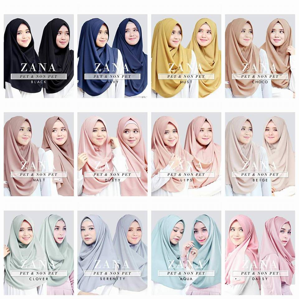 jilbab instan Zana Pet by swiftcollections