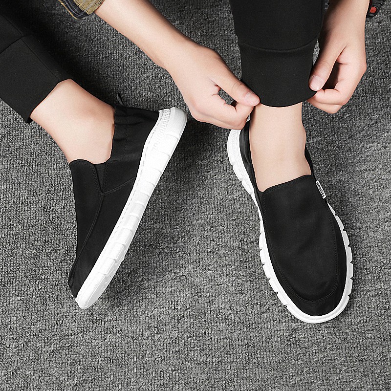 Toread Sepatu Slip On Pria Sol Kare Sepatu Sneakers Casual Formal Santai Import MC104