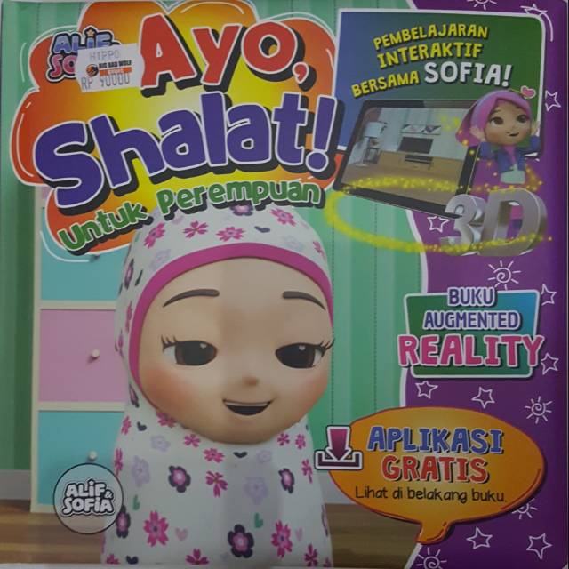Augmented Reality Book Ayo Sholat untuk Laki-laki dan Perempuan (Alif dan Shofia)