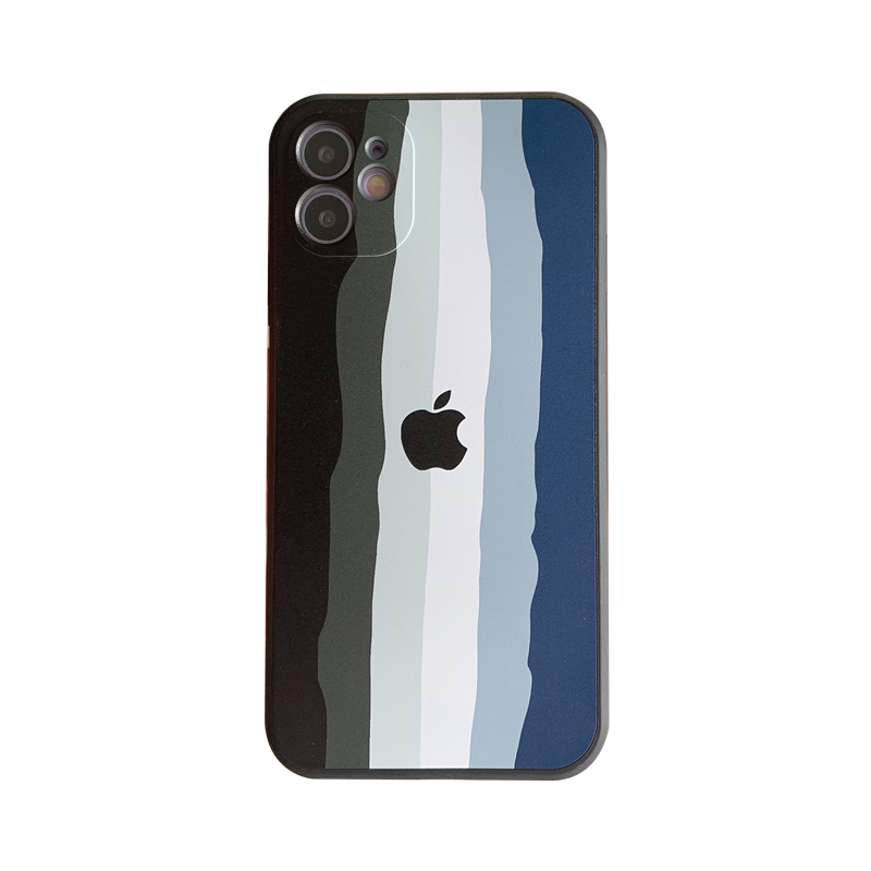 Casing Iphone 12 Pro Max 11 8plus 7plus 6 6s Plus 7 8 Se X Xr Xs Max 11pro Max Motif Pelangi-Y1