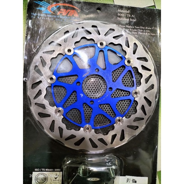 piringan cakram depan jupiter z ukuran 300mm psm Jupiter Nouvo F1zr RX-King Vega jupiter z-Psm blue 300mm cnc
