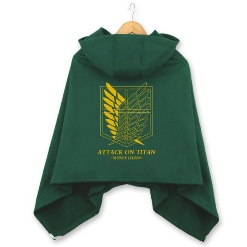 jubah attack on titan AOT SNK kancing