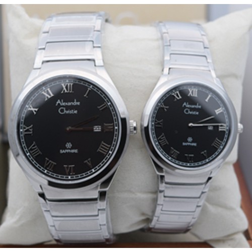 Alexandre Christie Ac 8538 Silver Black Original