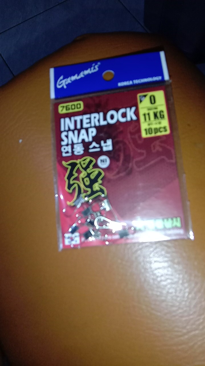 Gamamis Interlock Snap Peniti Pengait Kili-kili Dengan Senar Atau Pelampung