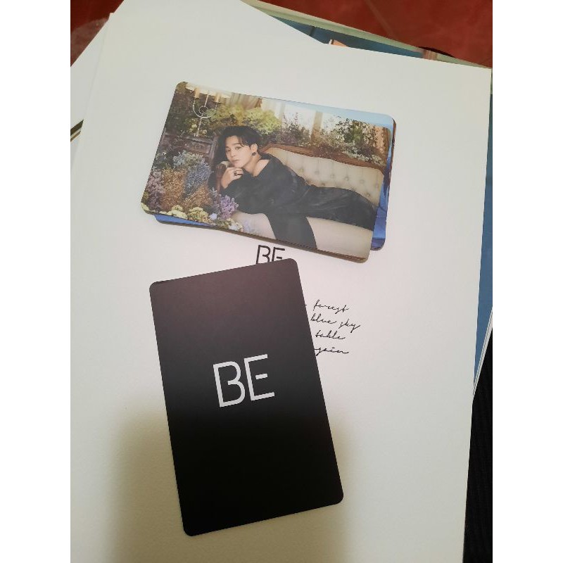 BE Ess photocard / pc JIMIN