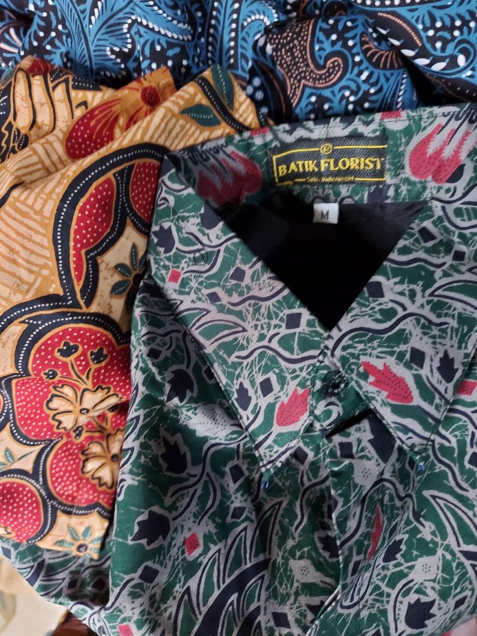 Puspo Gagah Cabut Sogan Kemeja Batik Pria Katun Cabut Primisima Full Furing
