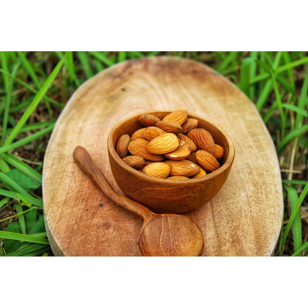 

Natural and Organic Raw Almond/ Kacang Badam Segar dan Organik Almond 250gr