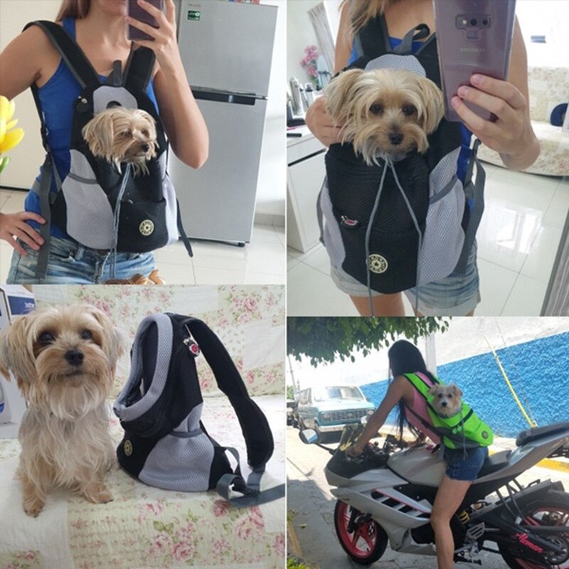 Tas Ransel Membawa Anjing Kucing Ransel Hewan Anjing Kucing Size S Pet Carrier D602