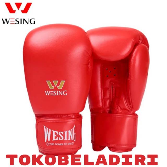 Gloves Wesing original boxing sarung tinju wushu sanda Muaythai kickboxing