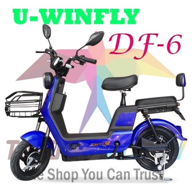 FREE ONGKIR SEPEDA LISTRIK U-WINFLY DF-6 UNTUK JAWA DAN BALI