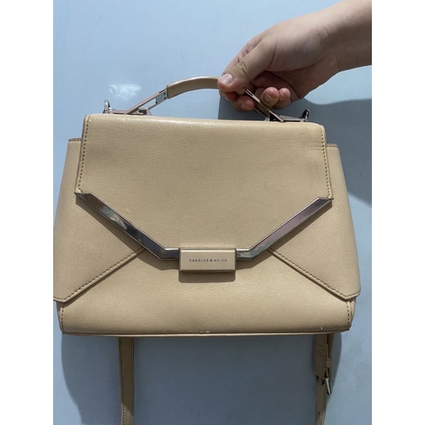 tas CK Nude pink ori